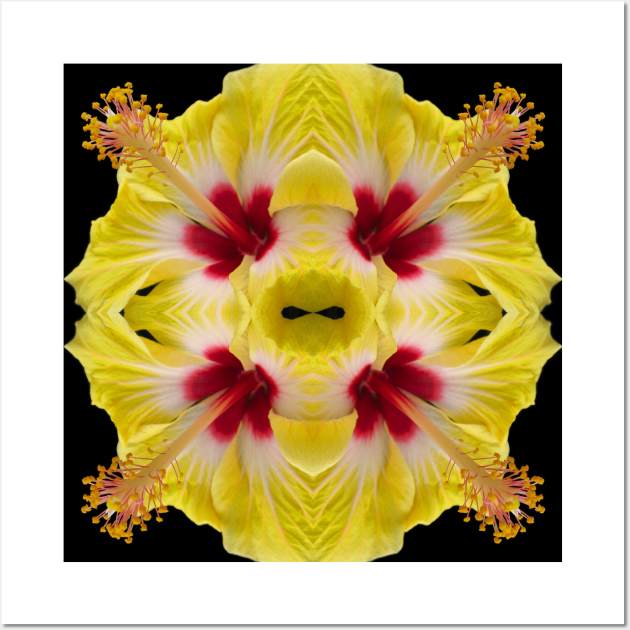 Flower photography pattern Wall Art by DigiDesigns